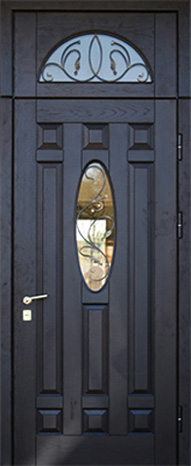 Входные двери с фрамугой - Монарх