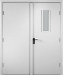 Строительные межкомнатные двери - ДДП комбинированная финиш пленка
