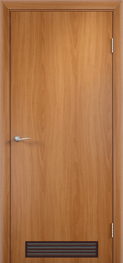 Гладкие двери - Дверь в комплекте с вентиляционной решеткой 3