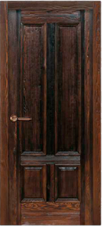 Двери из массива лиственницы - Кантри