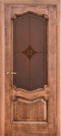 Двери из массива лиственницы - Престиж